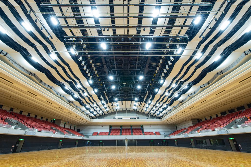 エディオンアリーナ大阪(大阪府立体育会館)特定天井その他改修(第1期)
